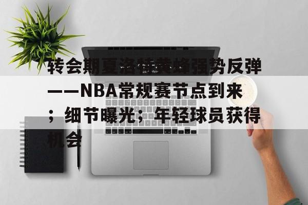 爱游戏手机版-转会期夏洛特黄蜂强势反弹——NBA常规赛节点到来；细节曝光；年轻球员获得机会的简单介绍